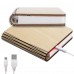 USB Rechargeable LED Foldable Wooden Book Lamp 5-Colour with Bluetooth, Remote Control